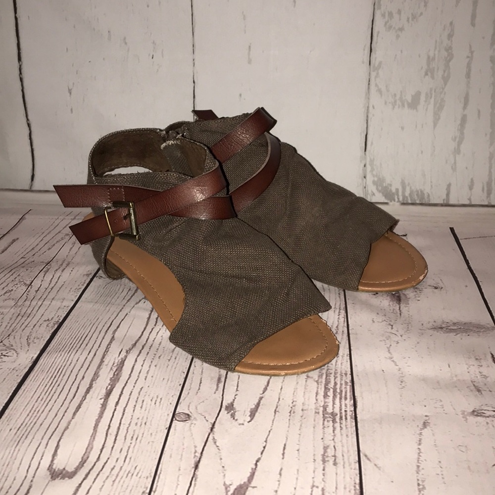 Covered sandals